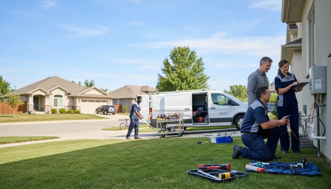 Tankless water heater service in Lilly, PA